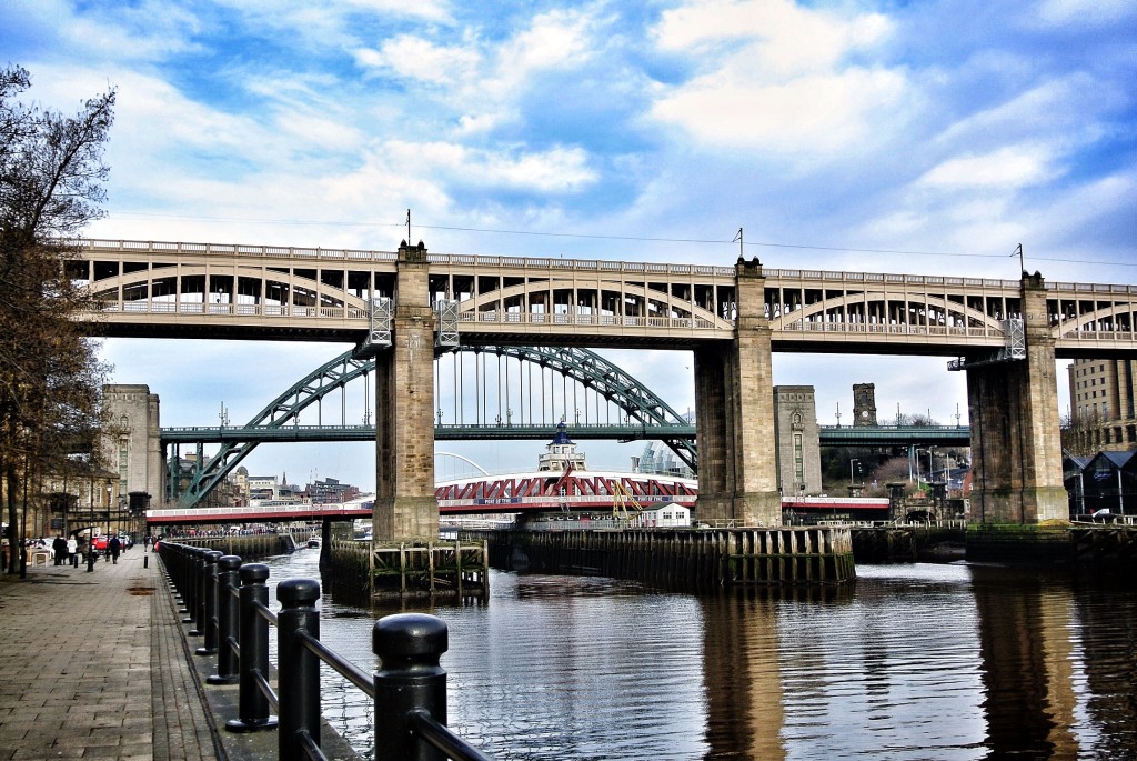 The "Seven bridges" Newcastle